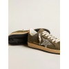 Женские кеды Golden Goose Ball Star Suede Khaki