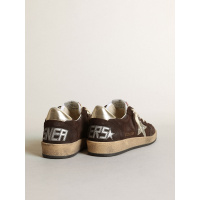Golden Goose Ball Star Suede Brown