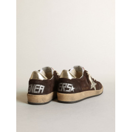 Golden Goose Ball Star Suede Brown