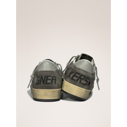 Golden Goose Mens Ball Star Grey Cream