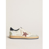 Женские кеды Golden Goose Ball Star Red Star-Blue