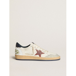 Golden Goose Mens Ball Star Red Star-Blue