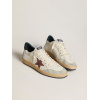 Женские кеды Golden Goose Ball Star Red Star-Blue