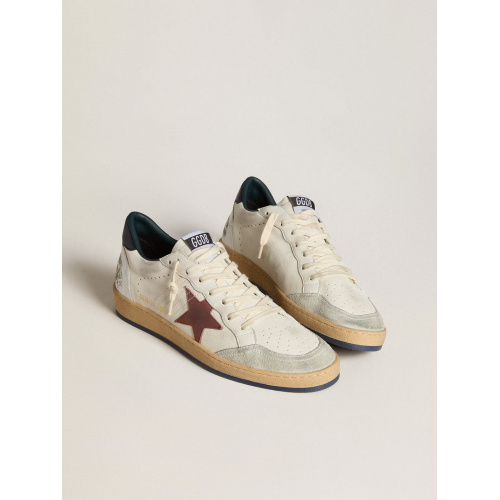 Женские кеды Golden Goose Ball Star Red Star-Blue