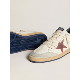Golden Goose Mens Ball Star Red Star-Blue