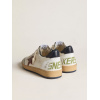 Женские кеды Golden Goose Ball Star Red Star-Blue