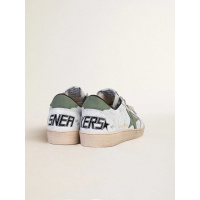 Golden Goose Mens Ball Star Green Star