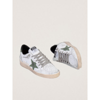 Golden Goose Mens Ball Star Green Star