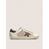 Мужские кеды Golden Goose Mens Super Star Brown Star