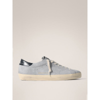 Golden Goose Mens Super Star Suede Blue