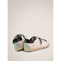 Golden Goose Mens Super Star Perforated Star