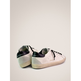 Golden Goose Mens Super Star Perforated Star