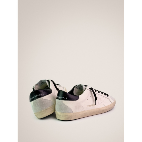 Мужские кеды Golden Goose Mens Super Star Perforated Star