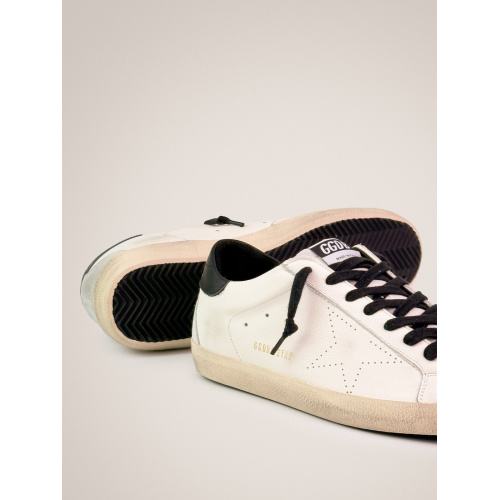 Мужские кеды Golden Goose Mens Super Star Perforated Star