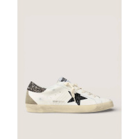 Golden Goose Super Star Croco-Print Star