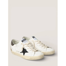 Golden Goose Super Star Croco-Print Star
