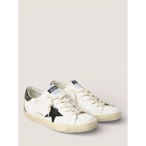 Женские кеды Golden Goose Super Star Croco-Print Star
