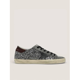 Golden Goose Super Star Glitter Grey