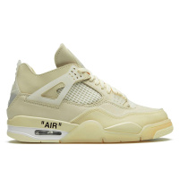 Off-White x WMNS Air Jordan 4 Retro SP Sail