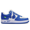 Женские кроссовки Louis Vuitton x Nike Air Force 1 Low White Team Royal