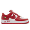 Женские кроссовки Louis Vuitton x Nike Air Force 1 Low White Comet Red