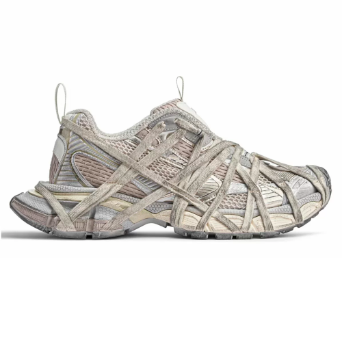 Мужские кроссовки Balenciaga 3XL Extreme Lace Sneaker Light Beige
