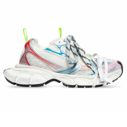 Balenciaga 3XL Sneaker Worn Out White Blue Red