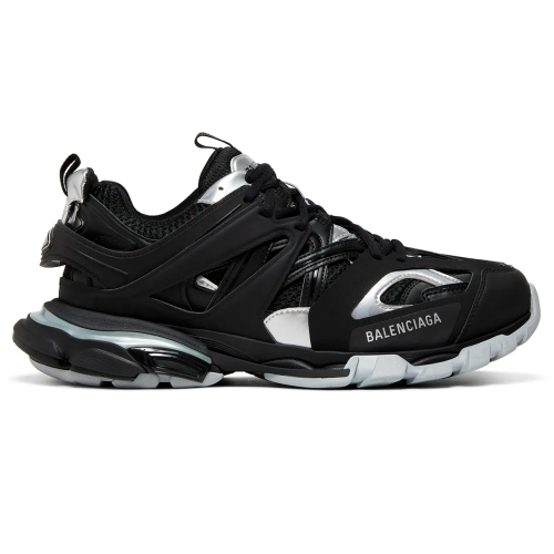 Женские кроссовки Balenciaga Track Sneaker Black Silver