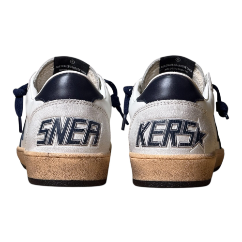 Женские кеды Golden Goose Ball Star Blue Leather Star