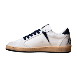 Golden Goose Ball Star Blue Leather Star
