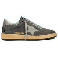 Golden Goose Mens Ball Star Grey Cream