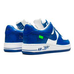 Louis Vuitton x Nike Air Force 1 Low White Team Royal
