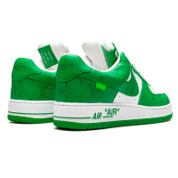 Louis Vuitton x Nike Air Force 1 Low White Gym Green