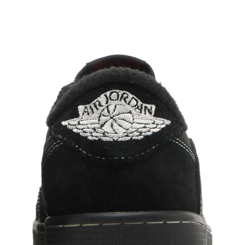 Женские кроссовки Travis Scott x Air Jordan 1 Low OG SP Black Phantom