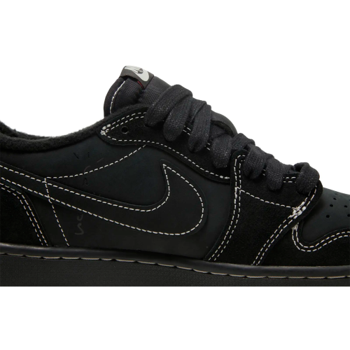 Женские кроссовки Travis Scott x Air Jordan 1 Low OG SP Black Phantom